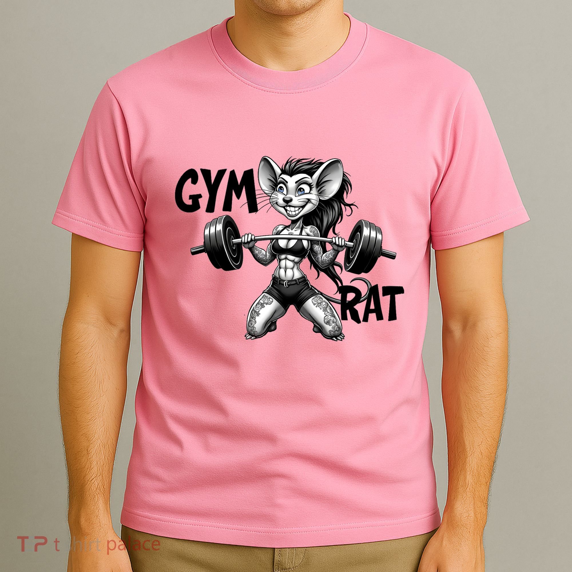 Lady Gym Rat Workout T-Shirt