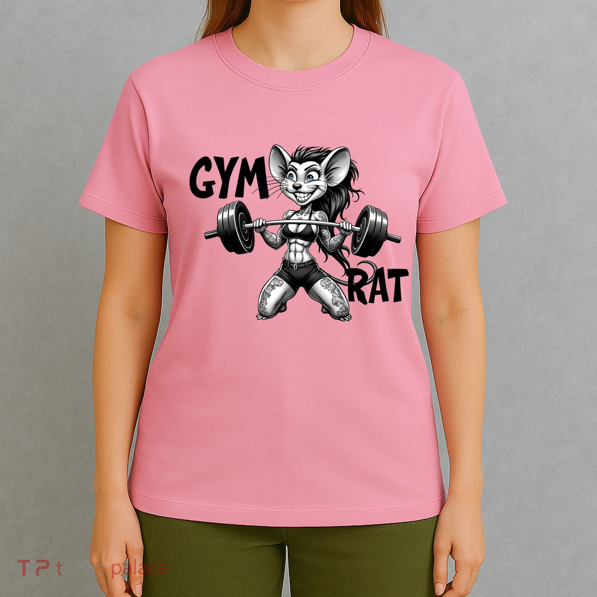Lady Gym Rat Workout T-Shirt