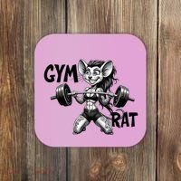 Lady Gym Rat Workout Coaster thumb 0