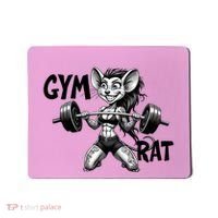 Lady Gym Rat Workout Mousepad thumb 0