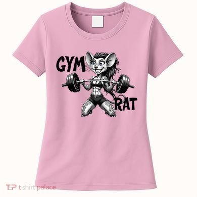 Lady Gym Rat Workout Women's T-Shirt