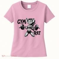Lady Gym Rat Workout Women's T-Shirt thumb 0