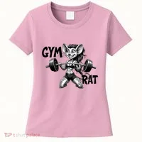 Lady Gym Rat Workout Women's T-Shirt thumb 0