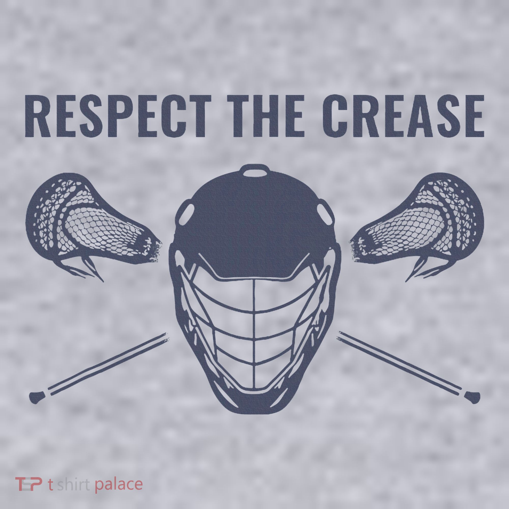 Lacrosse Goalie Respect The Crease Lax Women's Sweatshirt