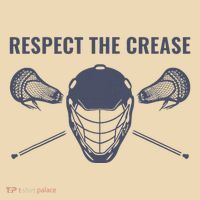 Lacrosse Goalie Respect The Crease Lax Tote Bag thumb 4