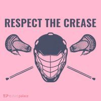 Lacrosse Goalie Respect The Crease Lax Coaster thumb 2