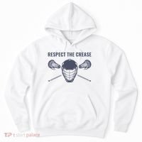 Lacrosse Goalie Respect The Crease Lax Hoodie thumb 0