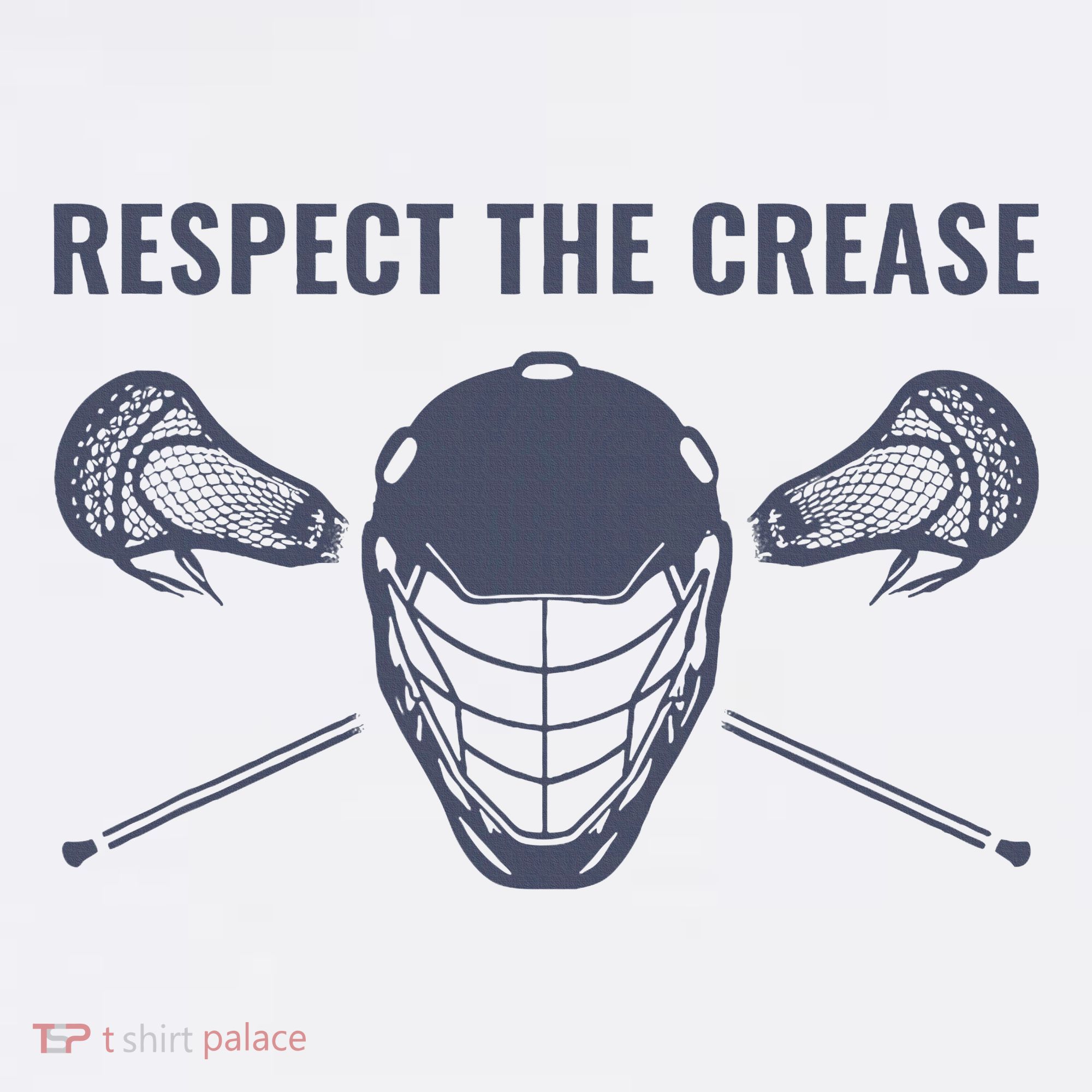 Lacrosse Goalie Respect The Crease Lax Women's Hoodie