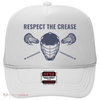 Lacrosse Goalie Respect The Crease Lax Hat thumb 0