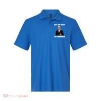 Lets Get Ready To Mumble Joe Biden Funny Polo thumb 0