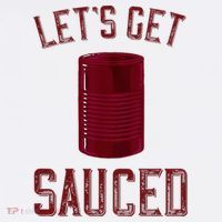 Let's Get Sauced Funny Cranberry Sauce Thanksgiving Food  Women's Tank Top thumb 5