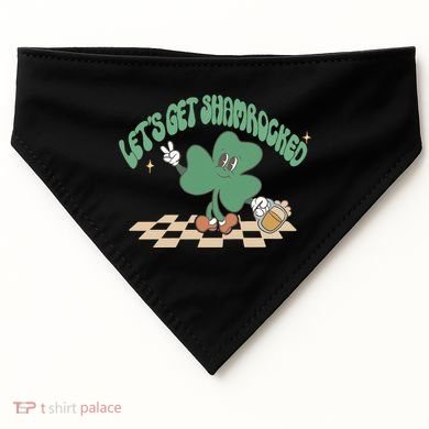 Let's Get Shamrocked USA-Made Doggie Bandana