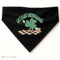 Let's Get Shamrocked USA-Made Doggie Bandana thumb 0