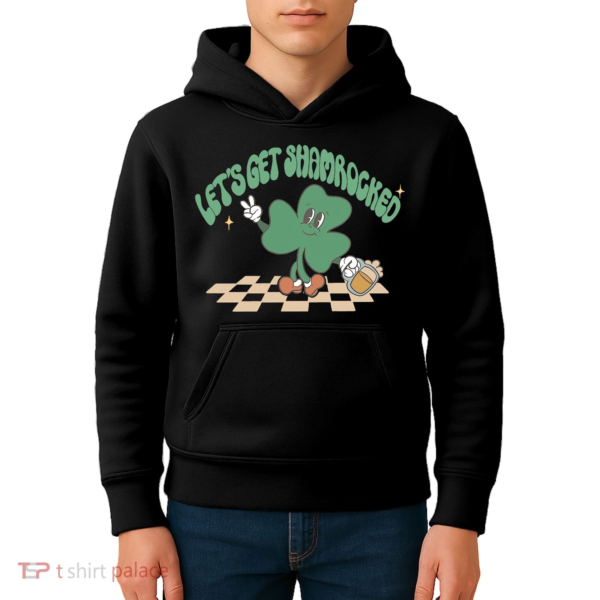 Let's Get Shamrocked Kids Hoodie