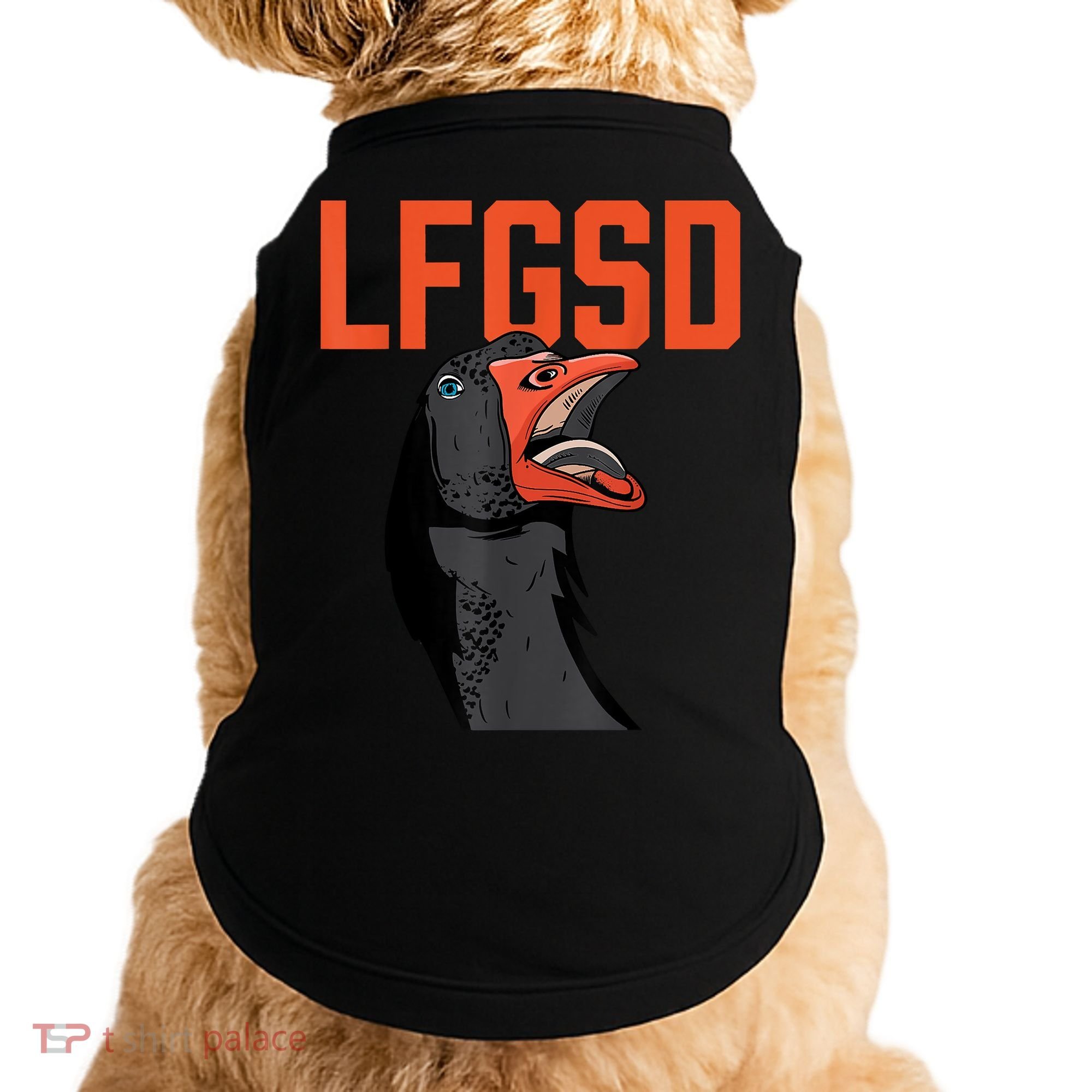 Let's Go San Diego Rally Goose LFGSD Doggie Tank