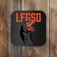 Let's Go San Diego Rally Goose LFGSD Coaster thumb 0