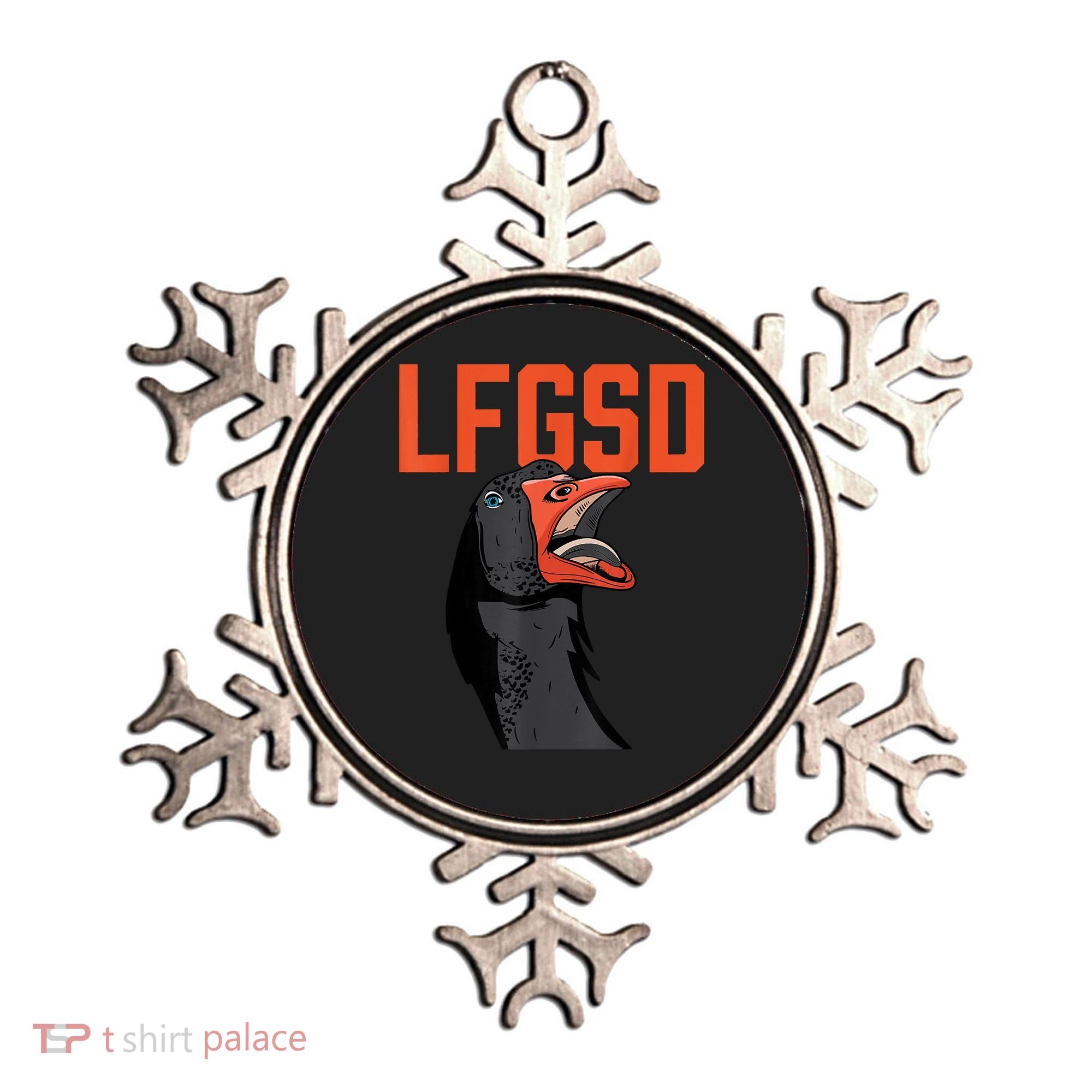 Let's Go San Diego Rally Goose LFGSD Ornament