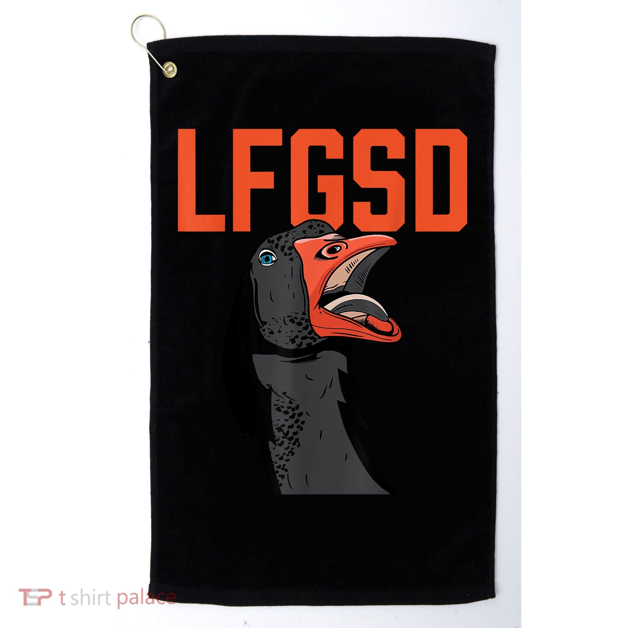 Let's Go San Diego Rally Goose LFGSD Golf Towel