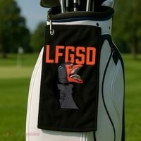 Let's Go San Diego Rally Goose LFGSD Golf Towel thumb 2