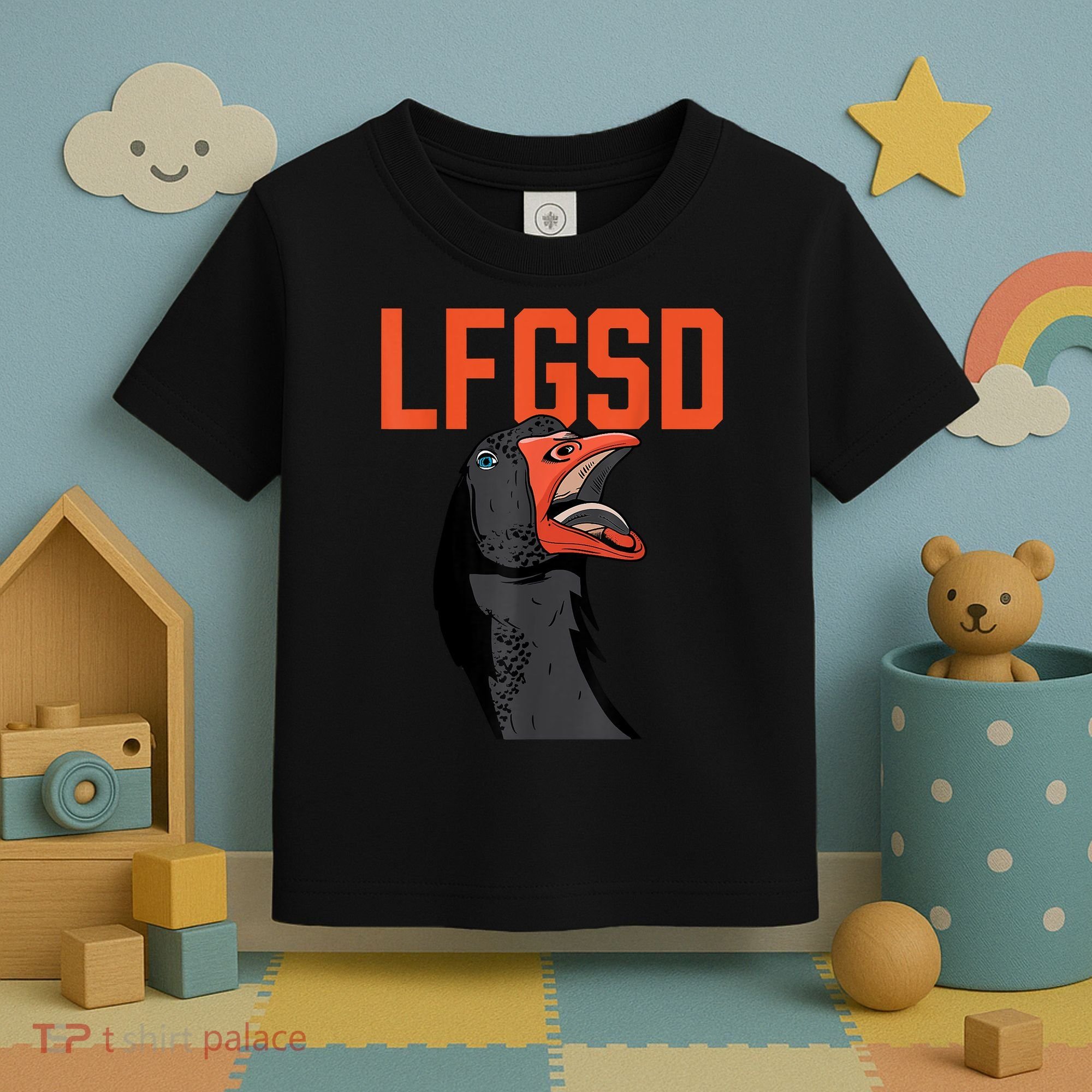 Let's Go San Diego Rally Goose LFGSD Toddler T-Shirt