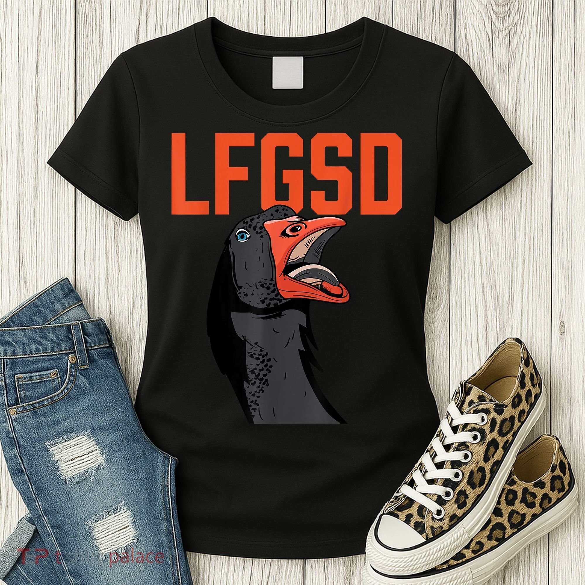 Let's Go San Diego Rally Goose LFGSD Women's T-Shirt