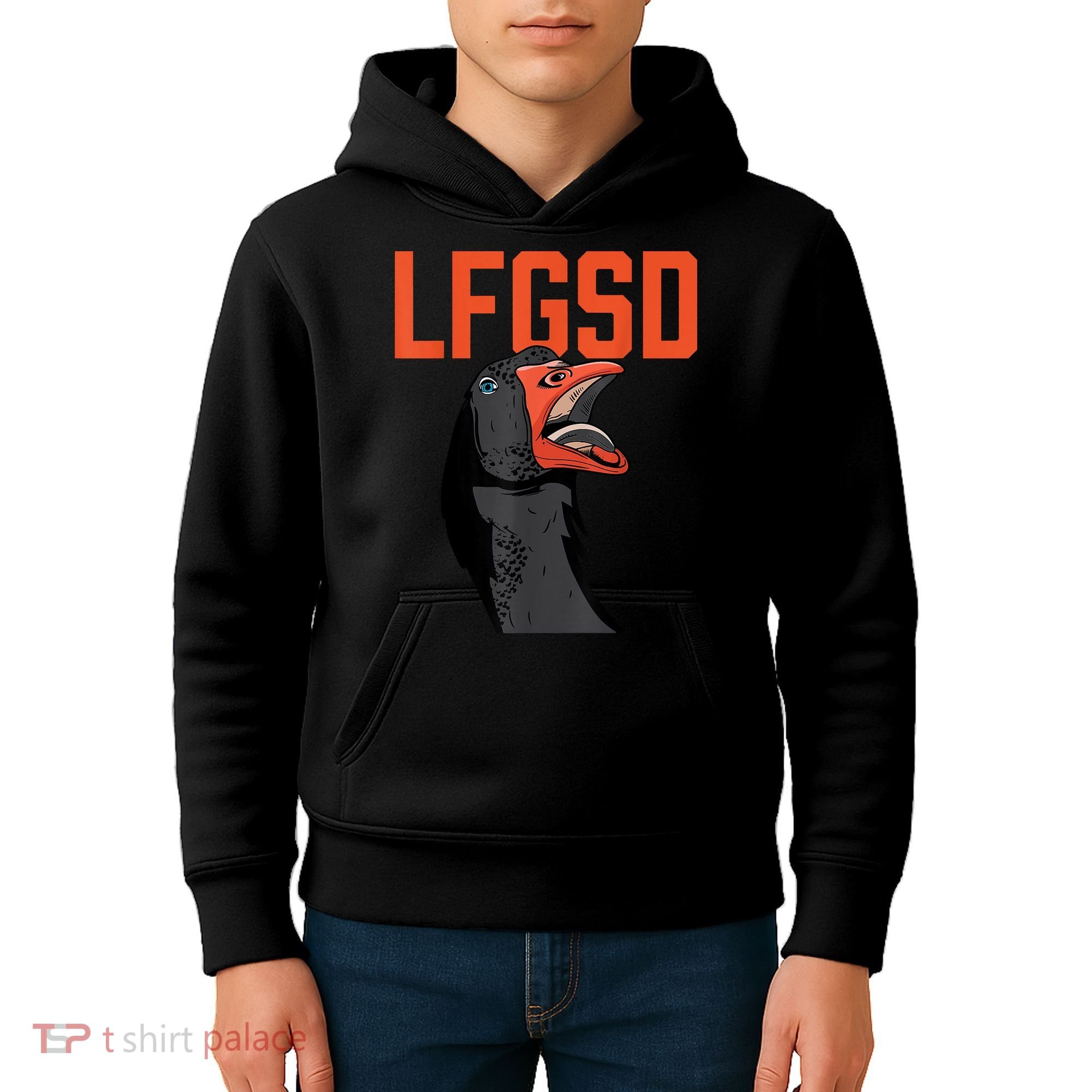 Let's Go San Diego Rally Goose LFGSD Kids Hoodie
