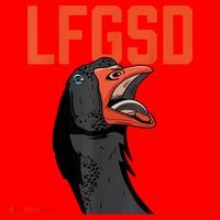 Let's Go San Diego Rally Goose LFGSD Santa Hat thumb 1