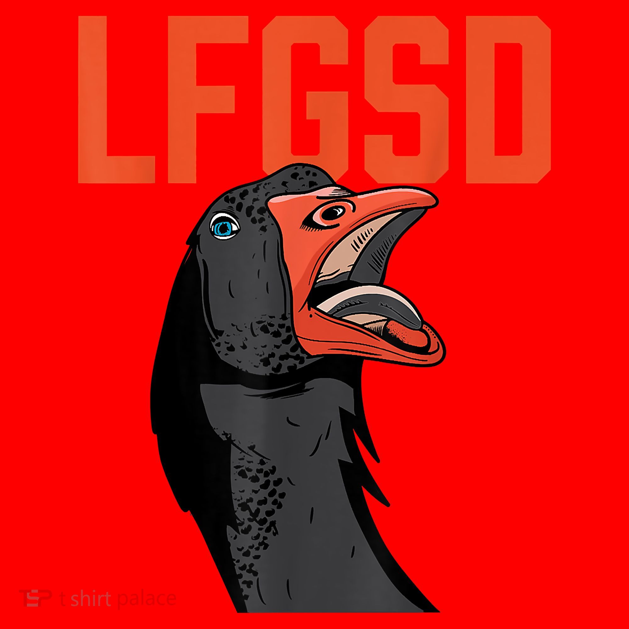 Let's Go San Diego Rally Goose LFGSD Santa Hat