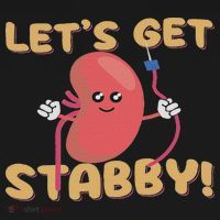 Let's Get Stabby Funny Dialysis Hemodialysis Dialysis Tech Women's Hoodie thumb 2
