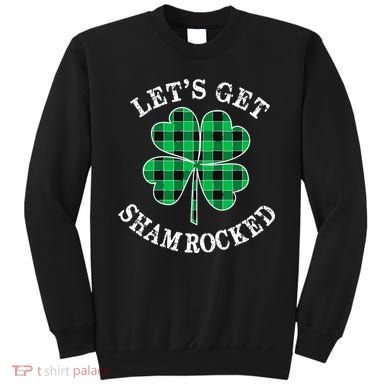 Let's Get Shamrocked: St. Patrick's Day Design With Clover Sweatshirt