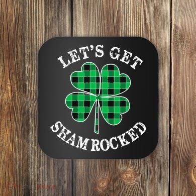 Let's Get Shamrocked: St. Patrick's Day Design With Clover Coaster