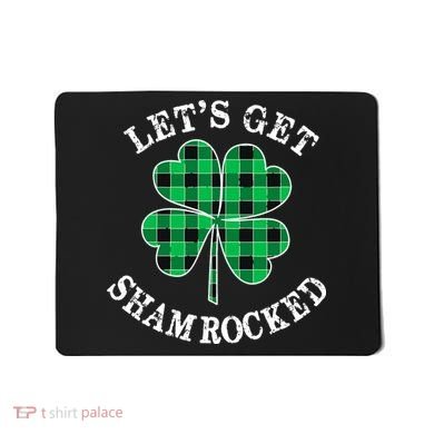 Let's Get Shamrocked: St. Patrick's Day Design With Clover Mousepad