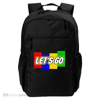 Let's Go Spoof Parody Logo Backpack