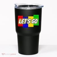 Let's Go Spoof Parody Logo Tumbler thumb 0
