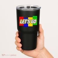 Let's Go Spoof Parody Logo Tumbler thumb 2