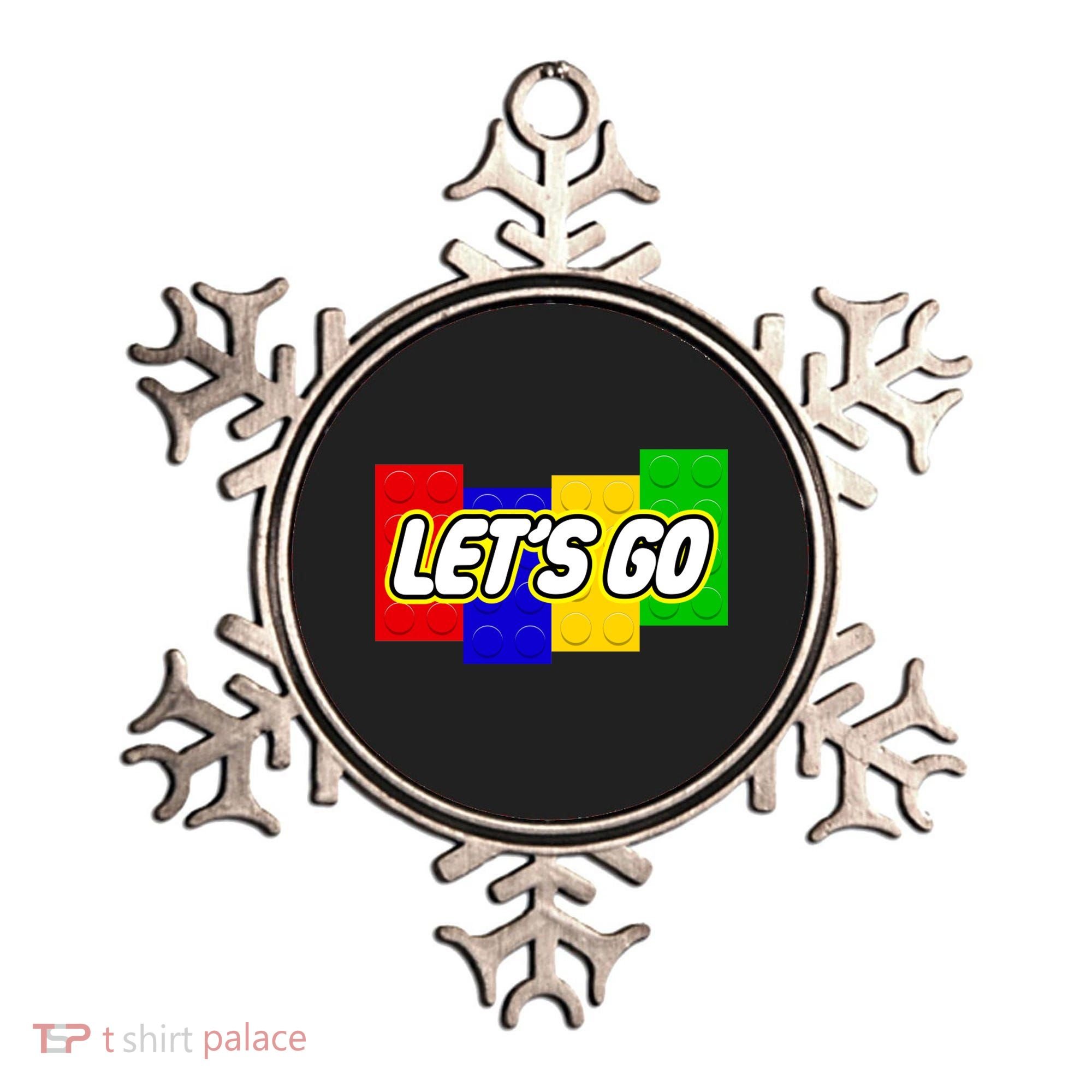 Let's Go Spoof Parody Logo Ornament
