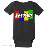 Let's Go Spoof Parody Logo Baby Bodysuit thumb 0