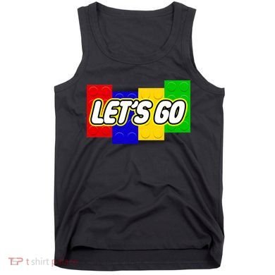 Let's Go Spoof Parody Logo Tank Top
