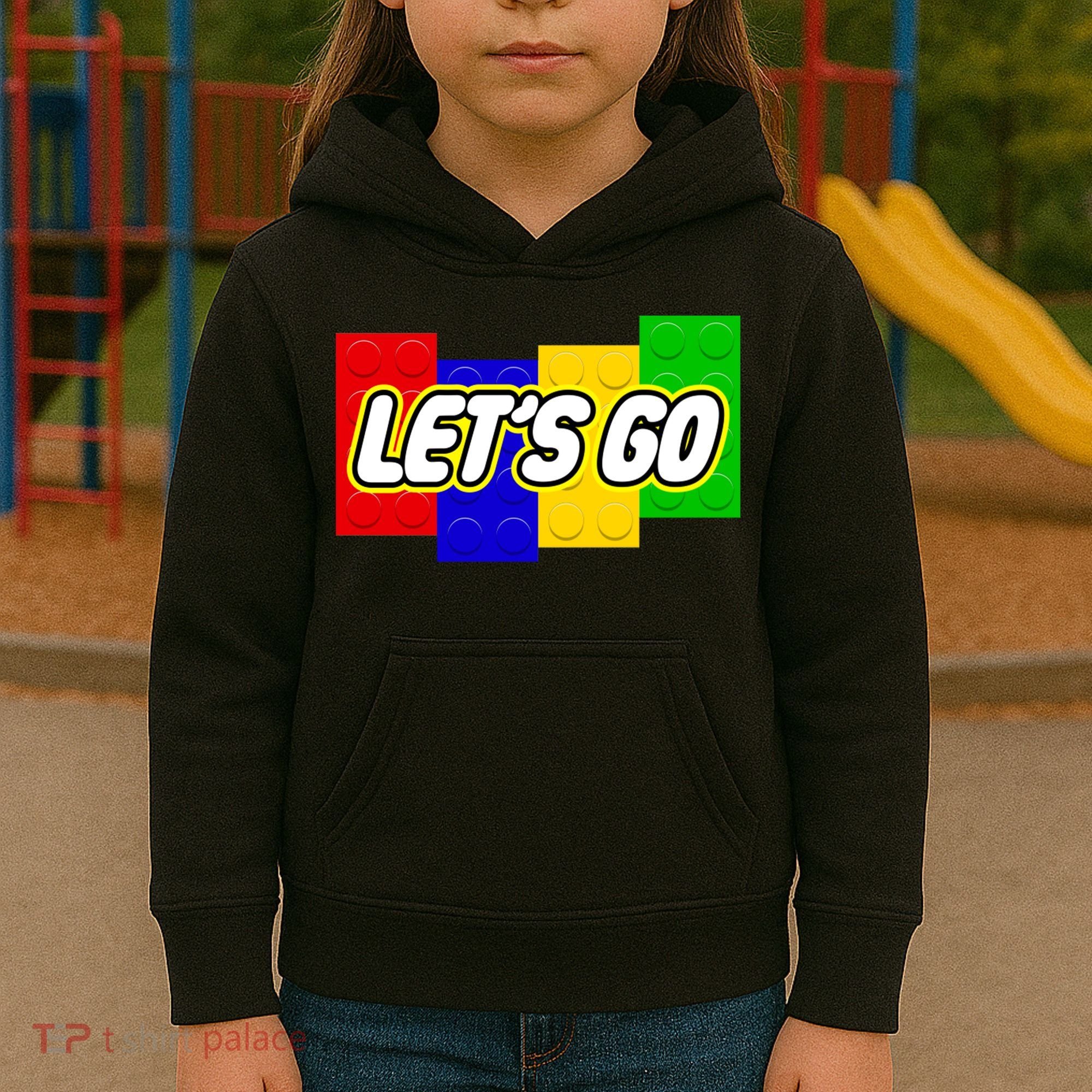 Let's Go Spoof Parody Logo Kids Hoodie