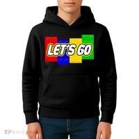 Let's Go Spoof Parody Logo Kids Hoodie thumb 4