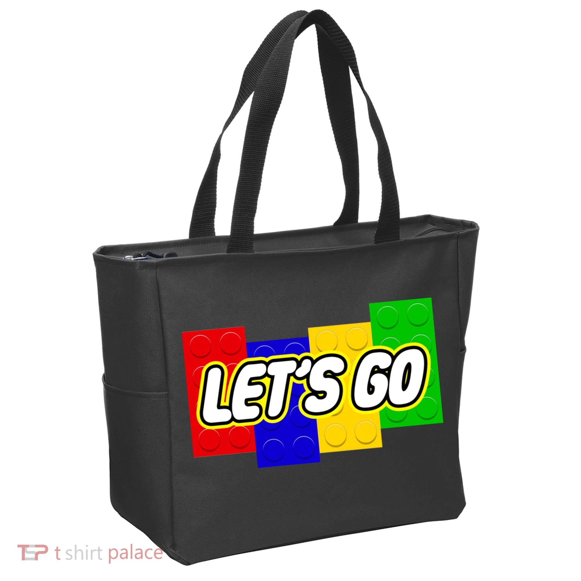 Let's Go Spoof Parody Logo Tote Bag