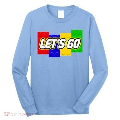 Let's Go Spoof Parody Logo Long Sleeve Shirt