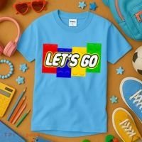 Let's Go Spoof Parody Logo Kids T-Shirt thumb 3