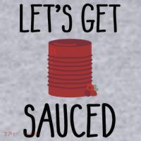 Let's Get Sauced  Funny Get Sauced Thanksgiving  Women's Sweatshirt thumb 2