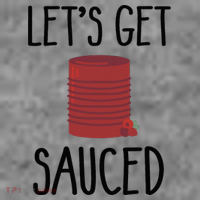 Let's Get Sauced  Funny Get Sauced Thanksgiving  Toddler Hoodie thumb 2