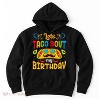 Let's Taco 'bout My Birthday Cinco De Mayo Tacos Boys Kids Hoodie thumb 0