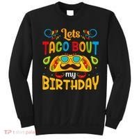 Let's Taco 'bout My Birthday Cinco De Mayo Tacos Boys Kids Sweatshirt thumb 0