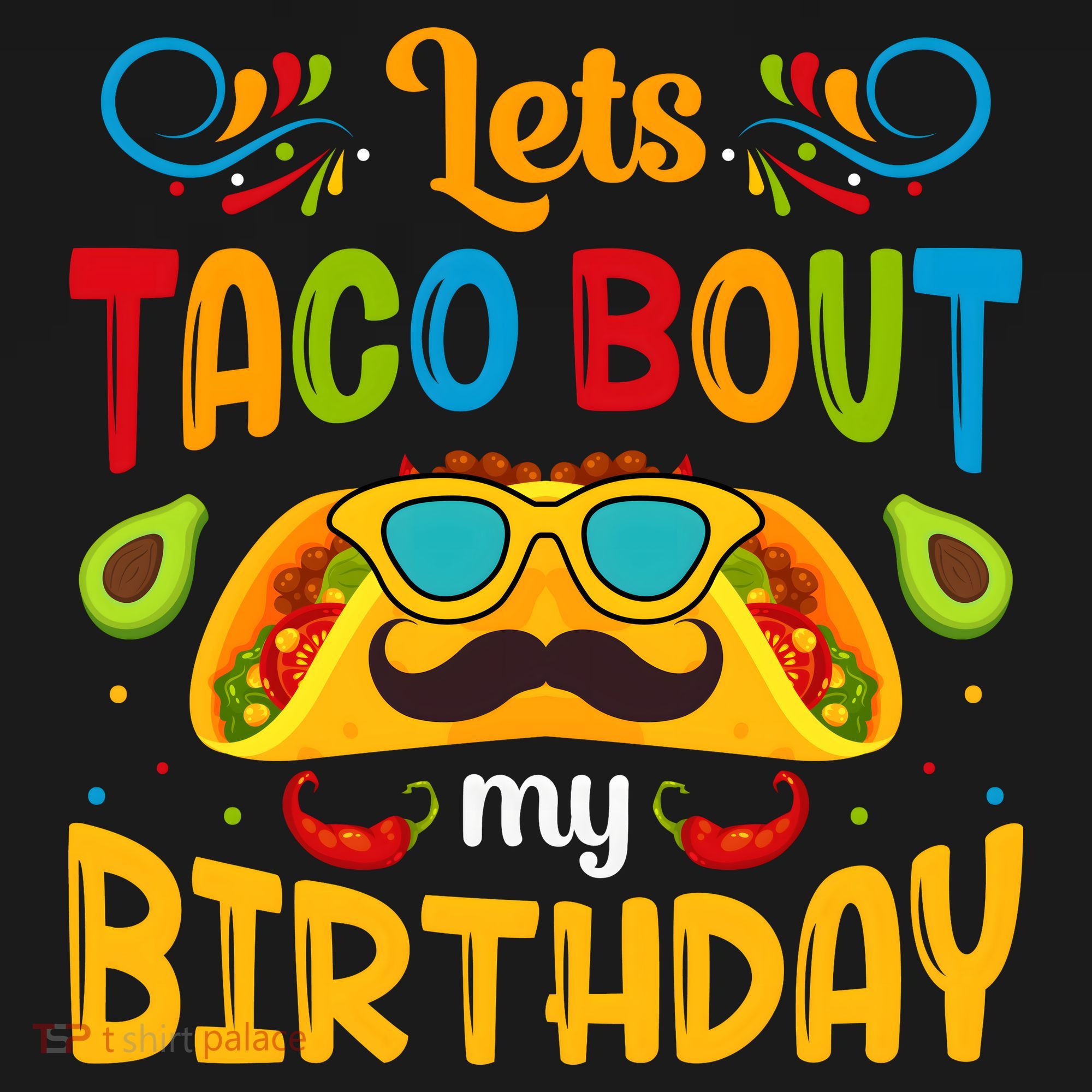 Let's Taco 'bout My Birthday Cinco De Mayo Tacos Boys Kids Sweatshirt