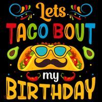 Let's Taco 'bout My Birthday Cinco De Mayo Tacos Boys Kids Coffee Mug thumb 5
