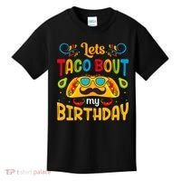 Let's Taco 'bout My Birthday Cinco De Mayo Tacos Boys Kids Kids T-Shirt thumb 0